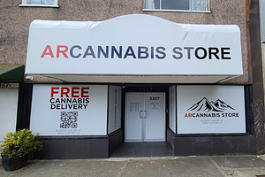 AR Cannabis Store - Vancouver, British Columbia store front