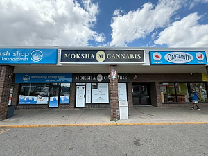 Moksha Cannabis - Jane Street, North York store front