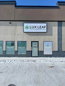 Lux Leaf - Penhold store front