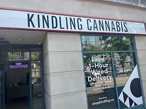 Kindling Cannabis - The Beaches store front