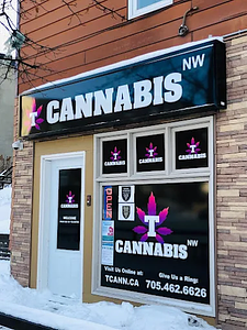 T Cannabis - Kirkland Lake store front