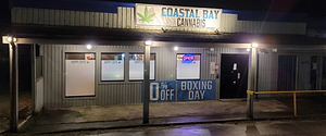 Coastal Bay Cannabis - Upper store front