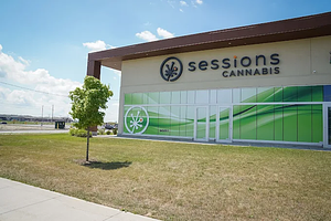 Sessions Cannabis - Hamilton (Red Hill) store front