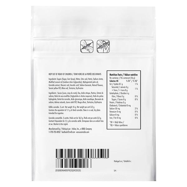 Versus - Sour Watermelon Guava Rapid Indica Gummies image 3