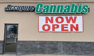 Accupure Cannabis Leduc store front