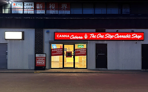 Canna Cabana - Varsity store front