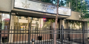 Original Goods Cannabis - Downtown Calgary store front
