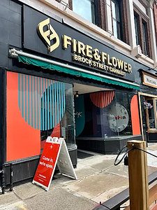 Fire & Flower Cannabis Co. -Kingston Brock St store front