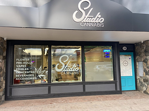 Studio Cannabis store front