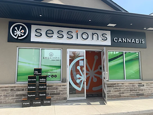 Sessions Cannabis - Hamilton store front