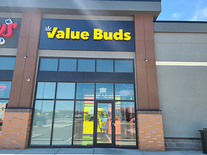 Value Buds - Strachan Corner store front