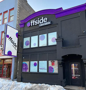Offside Cannabis - Clifton Hill store front