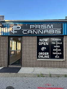 Prism Cannabis store front