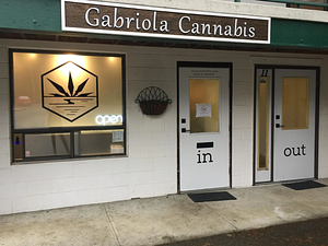 Gabriola Cannabis store front