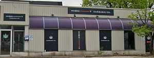 High Tea Cannabis Co - Hamilton store front