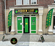 Hidden Leaf Cannabis - Burlington store front