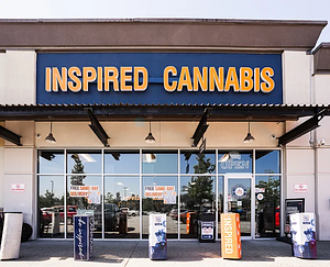 Inspired Cannabis - Fleetwood store front