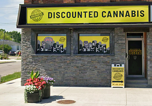 Discounted Cannabis - Essex store front