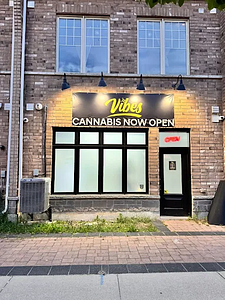 Vibe Cannabis - Brampton store front