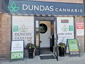 Dundas Cannabis store front