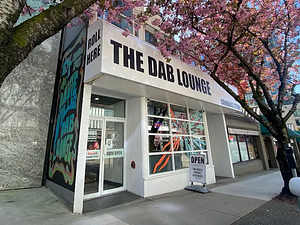 The Dab Lounge store front