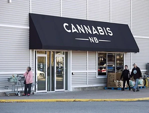 Cannabis NB - Oromocto store front