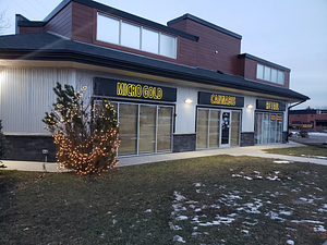Micro Gold Cannabis - Okotoks store front