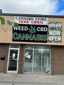 THC Centre Cannabis store front