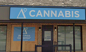 Calyxia Cannabis Co. store front