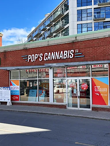 Pop's Cannabis Co. store front