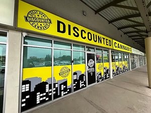 Discounted Cannabis - Lasalle store front