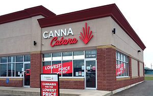 Canna Cabana - 100 Ave Grande Prairie store front