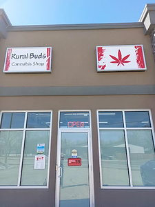 Rural Buds Cannabis Shop - Saint Adolphe store front