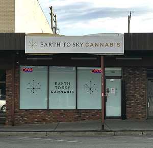 Earth To Sky Cannabis - Prince George store front
