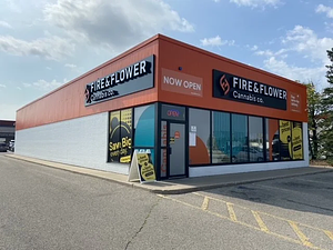 Fire & Flower Cannabis Co. - Guelph Stone store front