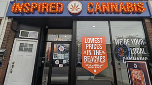 Inspired Cannabis - Upper Beaches store front