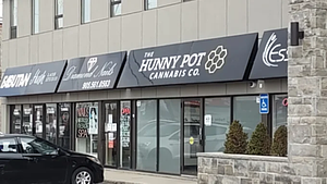 Hunny Pot Cannabis - Stoney Creek store front