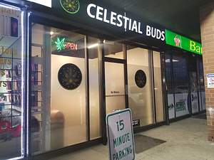 Celestial Buds Calgary North-Memorial store front