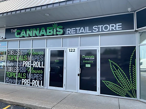 The Cannabis Retail Store - Lasalle store front
