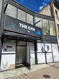 The Gym Cannabis store front