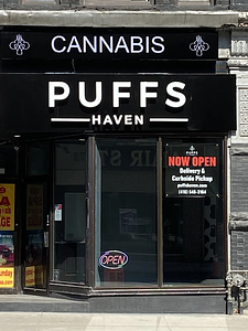Puffs Haven - Toronto store front