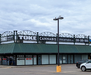 Toke Cannabis - Hamilton store front