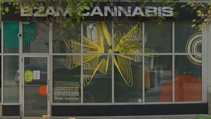 BZAM Cannabis store front