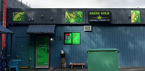 Green Gold Cannabis Company store front