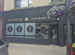 Olympus Cannabis store front