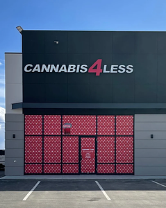 Cannabis 4 Less - Lacombe store front
