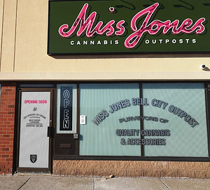 Miss Jones - Bell City Outpost store front