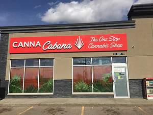 Canna Cabana - Leduc store front