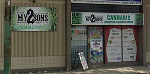 My Two Sons Inc store front