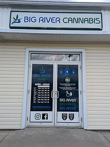 Big River Cannabis - Bourget store front